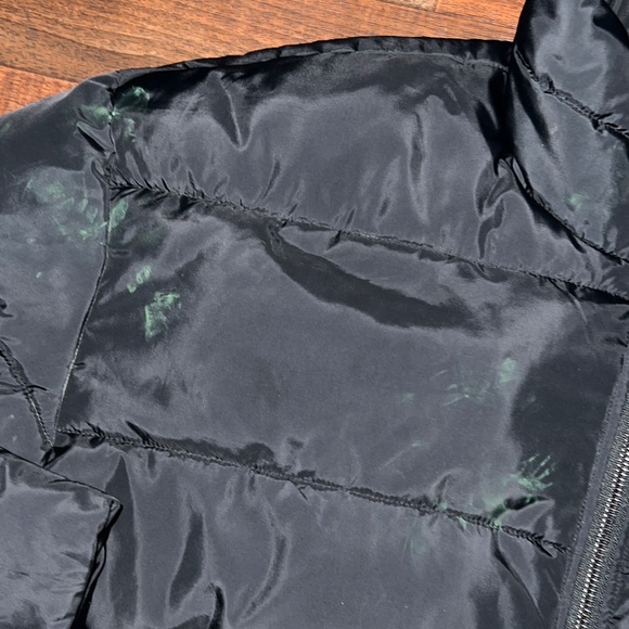 Elegant Black Puffer Jacket for Women cropped adjustable - Picture 6 of 9